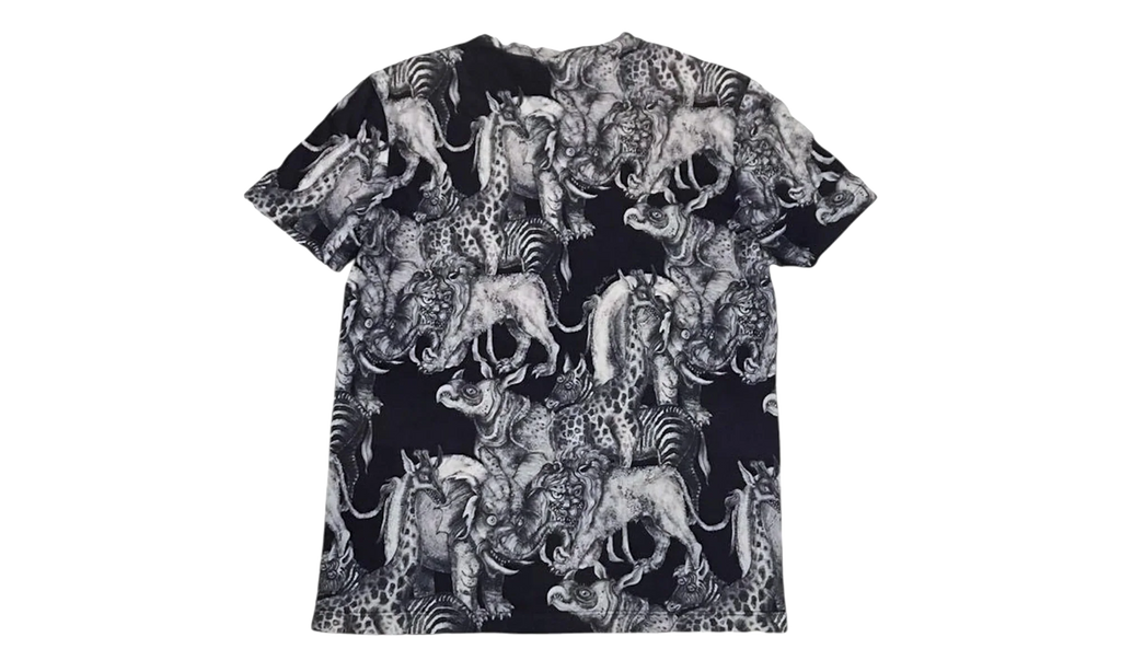 Chapman Brothers Allover Animals Short Sleeve Tee "Navy" 1AI3M