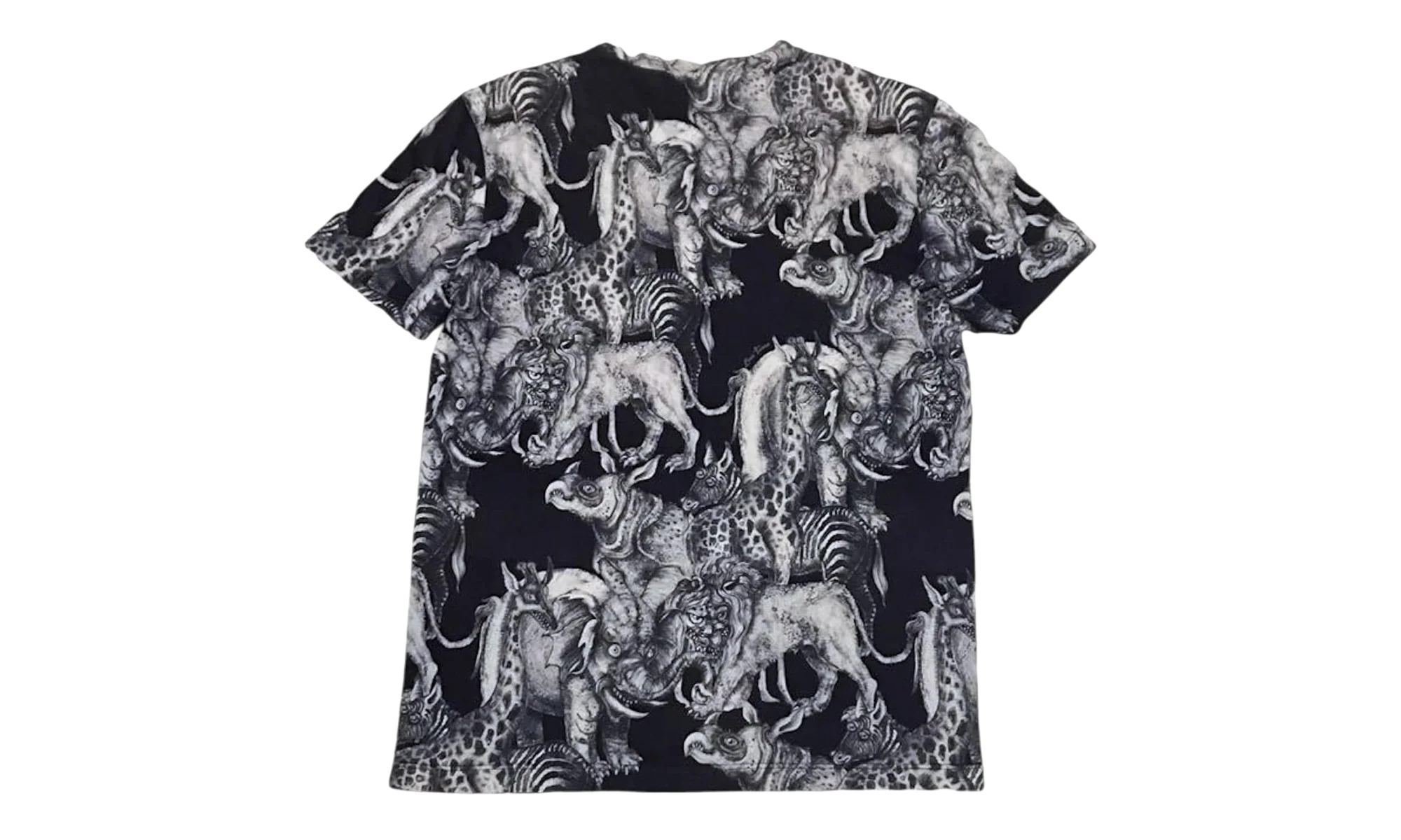Chapman Brothers Allover Animals Short Sleeve Tee "Navy" 1AI3M