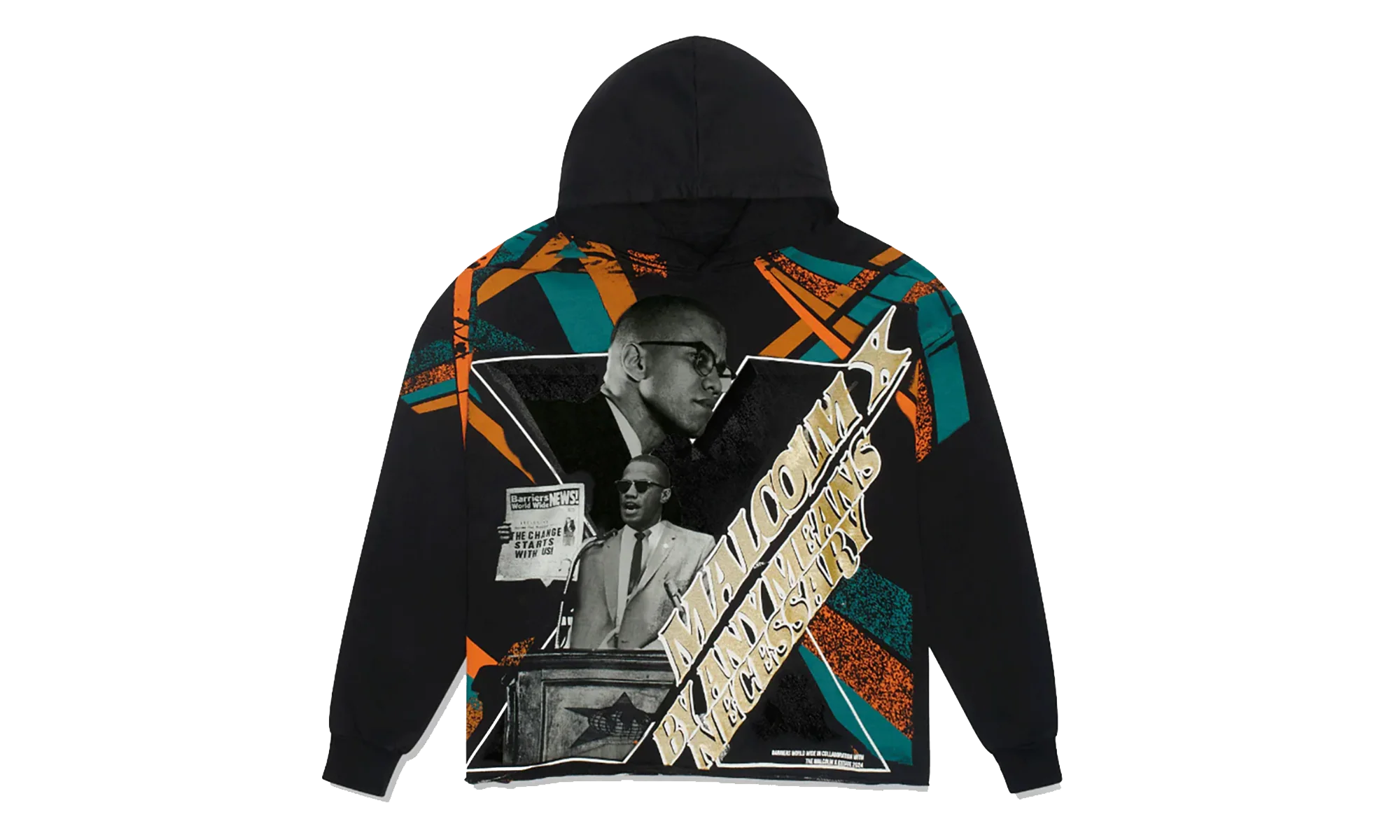 Shabazz Hoodie "Black / Multicolor" BAR16
