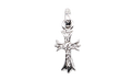 Diamonds Babyfat Cross Charm "18K White Gold" CHRM0813