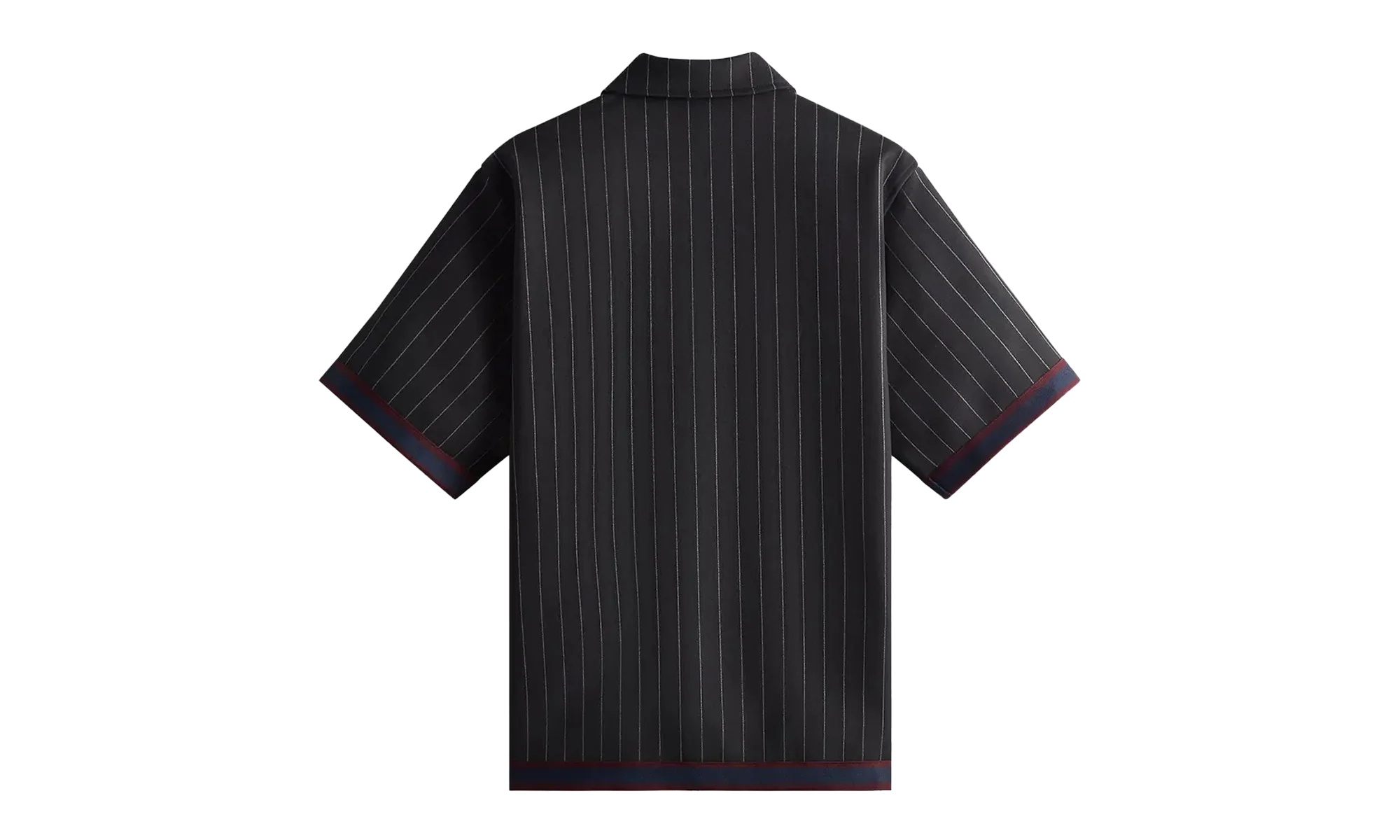 Pinstripe Woodpoint Shooting Shirt "Black" KHM031018 001