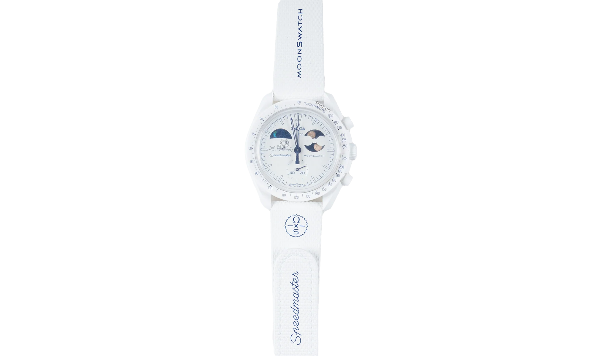 Swatch x Omega Bioceramic Moonswatch "Mission To Earthphase Moonshine Gold (Cold Moon)" SO33W701L