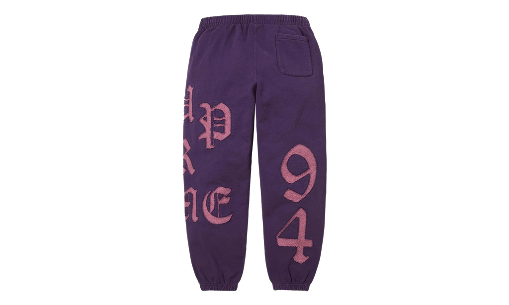 Cut Out Sweatpants "SS26 - Purple" SU27151