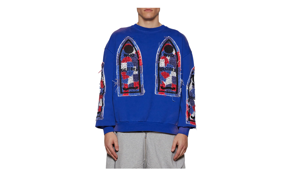 Glory Fabricated Pullover "Indigo" 1110170010FW24