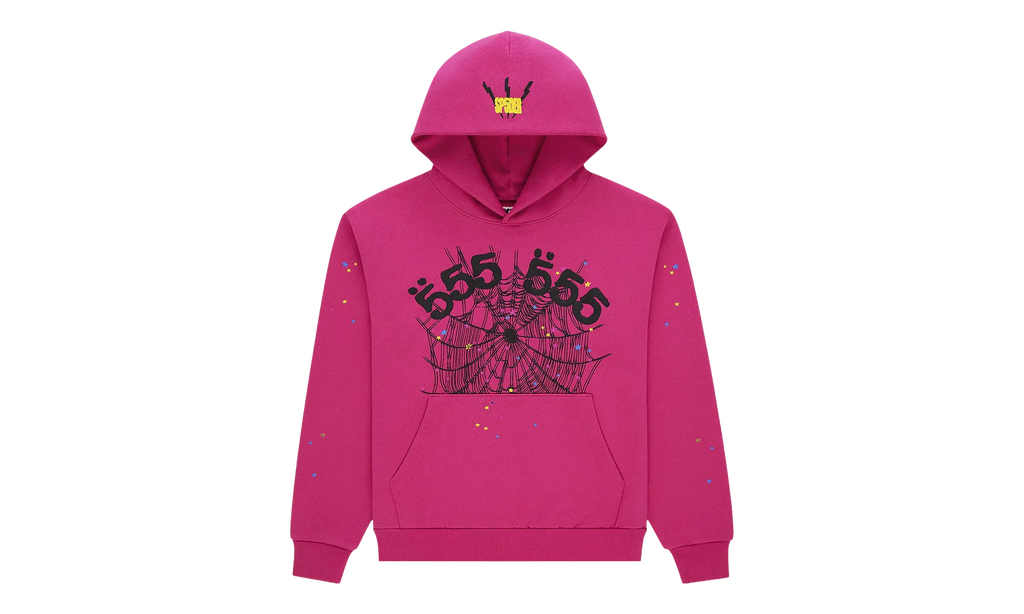 Angel Number Hoodie "Pink" SP5der307