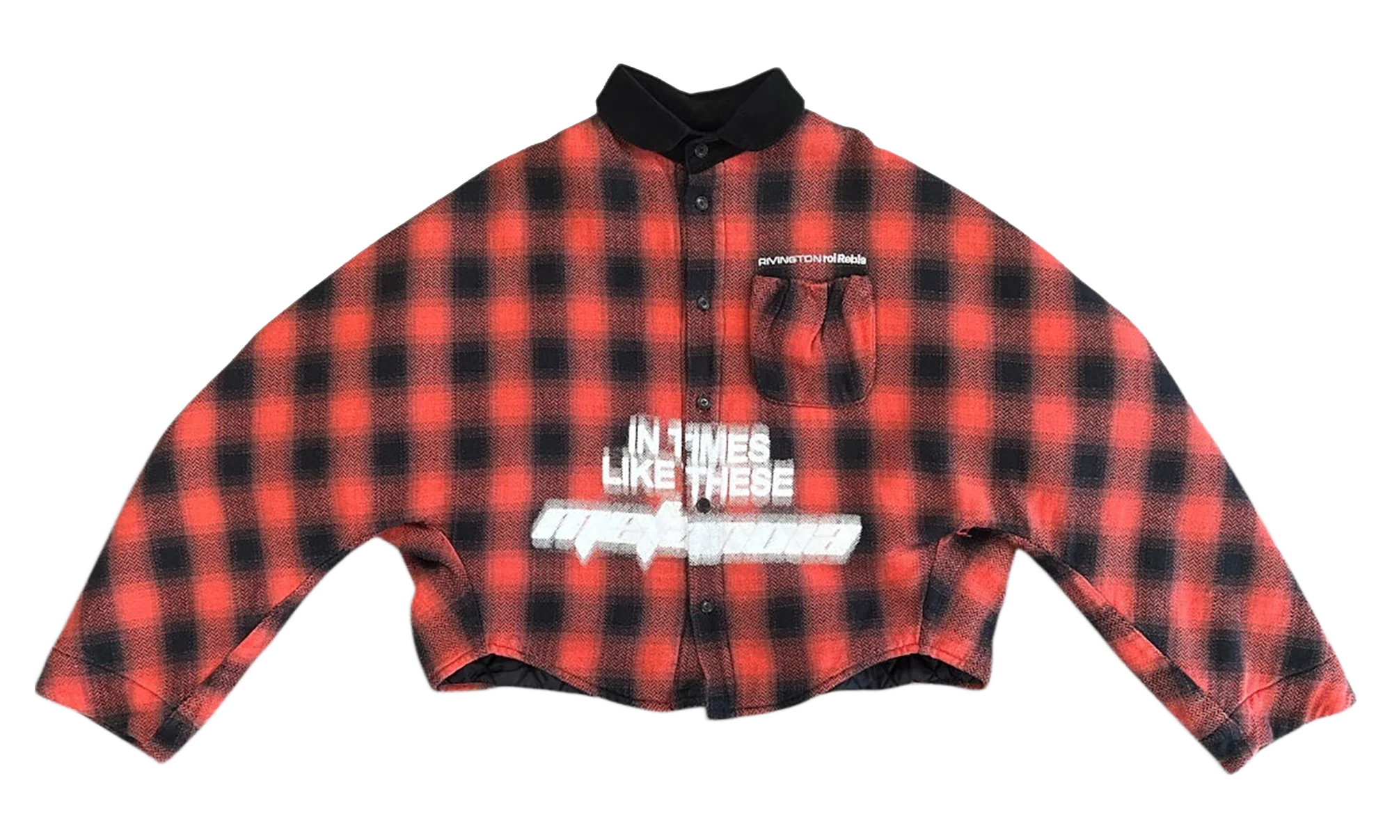 In Times Like These Abraxas Shirt "Red Plaid" ITLA SI60 RED