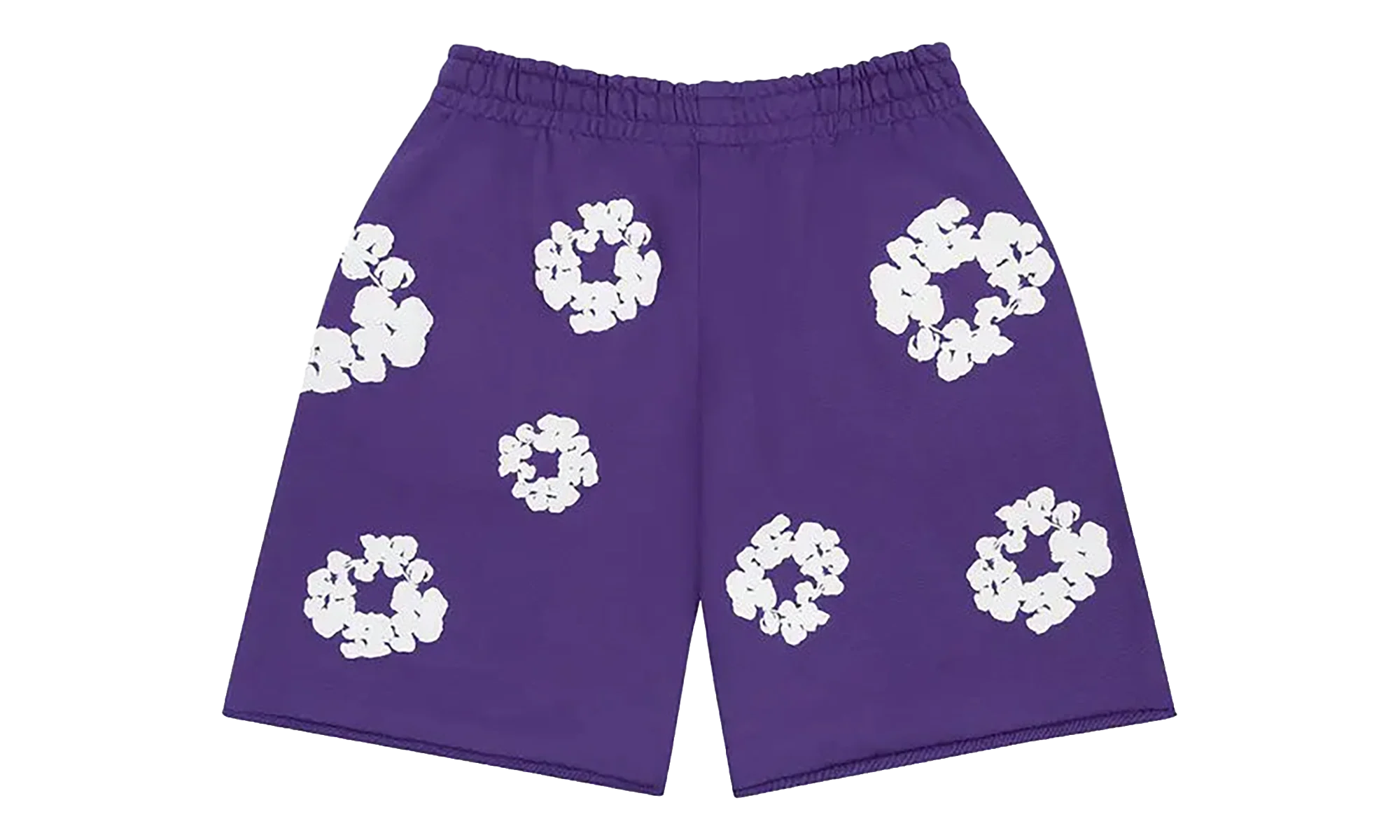 Cotton Wreath Sweatshorts "Purple" DT536