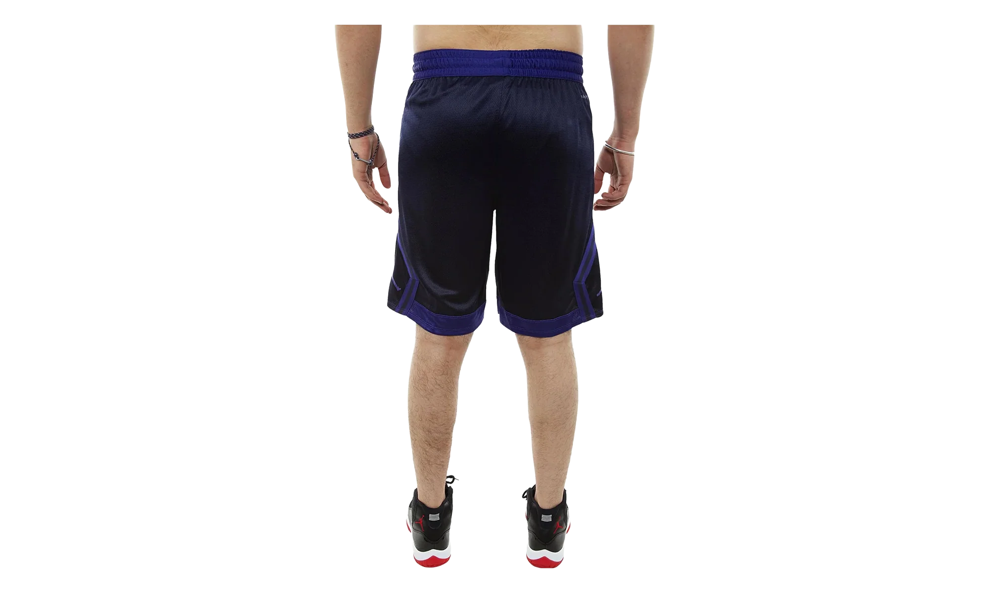 Air Jordan Rise Diamond Basketball Short "NAVY / PURPLE" 887438 416
