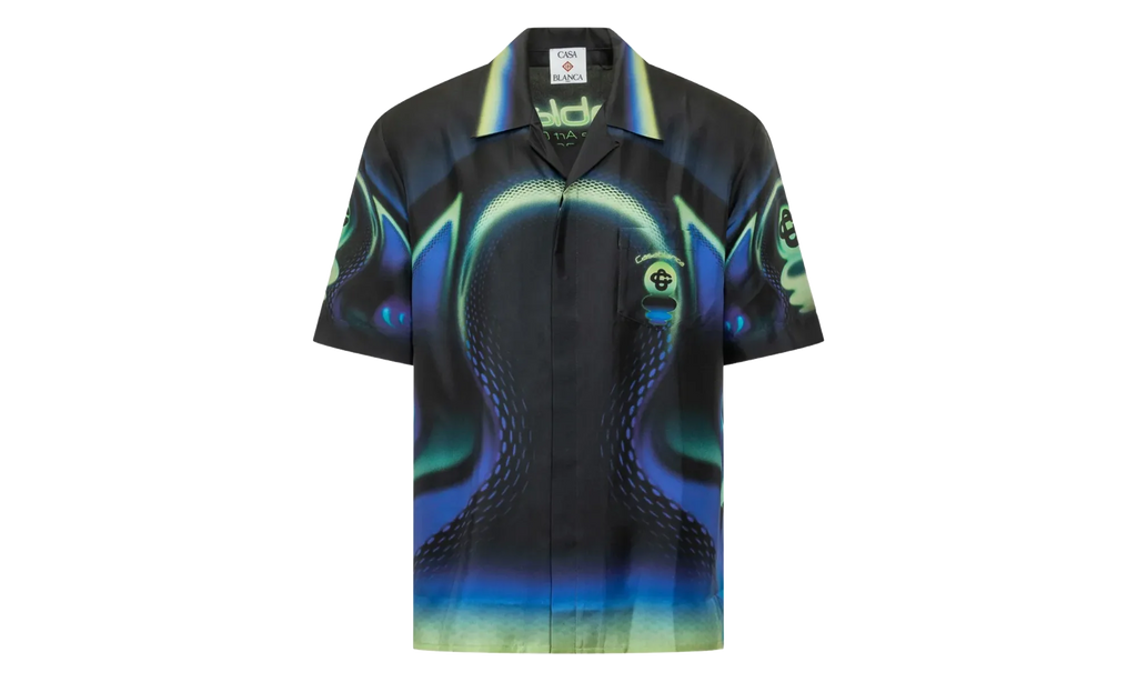 Sporchid Silk Shirt "Black" MSS26SH00305