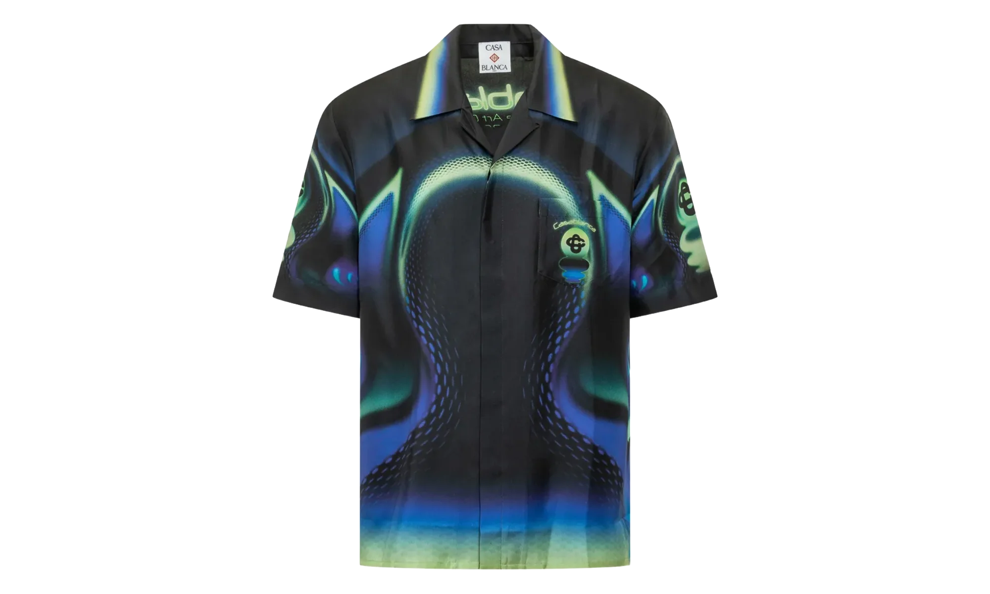 Sporchid Silk Shirt "Black" MSS26SH00305