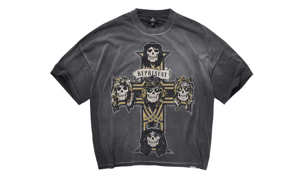 Guns N Roses Cross SS Tee "Black" MLM100759-SB