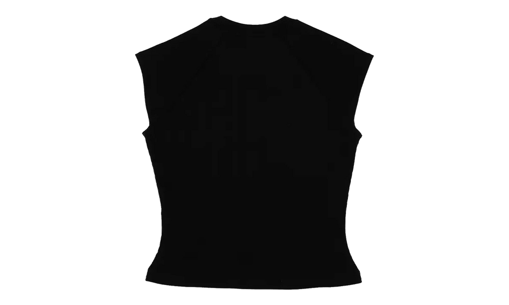 NSW Chill Knit Tight SS Ribbed Top WMNS "Black" IF0242 010