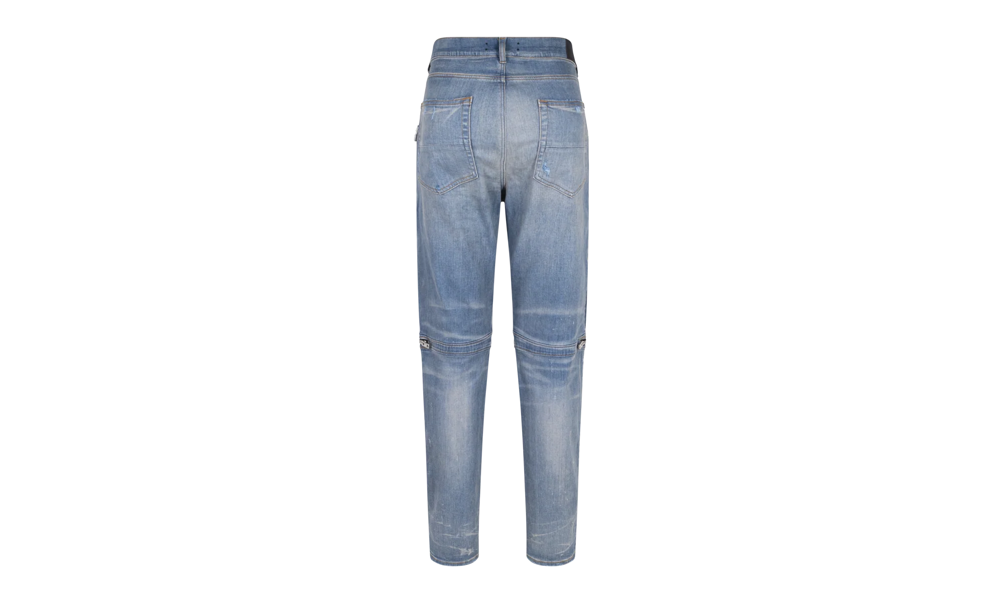 MX2 PLAID Straight-Fit Jeans "Clay Indigo / Orange" MDS194 481