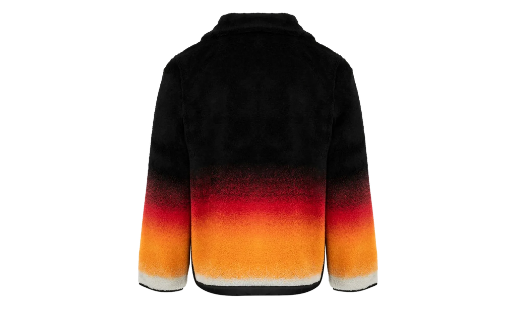 Gradient Fleece Quarter Zip Sweatshirt "Gradient - Black" M AW25 JK 376 01 EX SKI GRAD