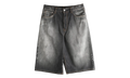 Loose Fit Denim Shorts "Black" FN MN SHOR000263 BLACK