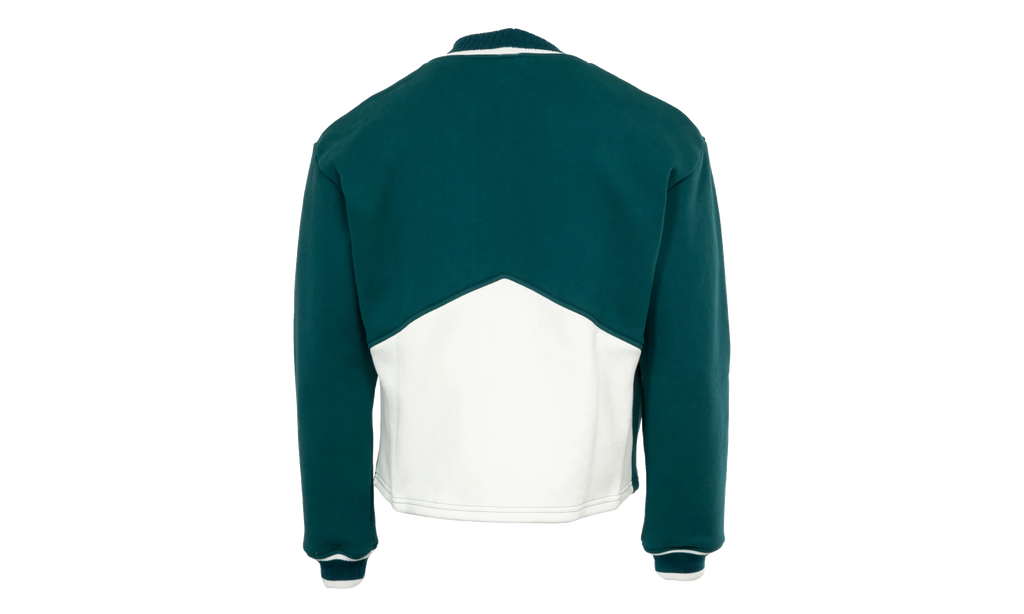 R Patch Terry Cardigan "Teal / Cream" RHPS24CA01150128 TEC