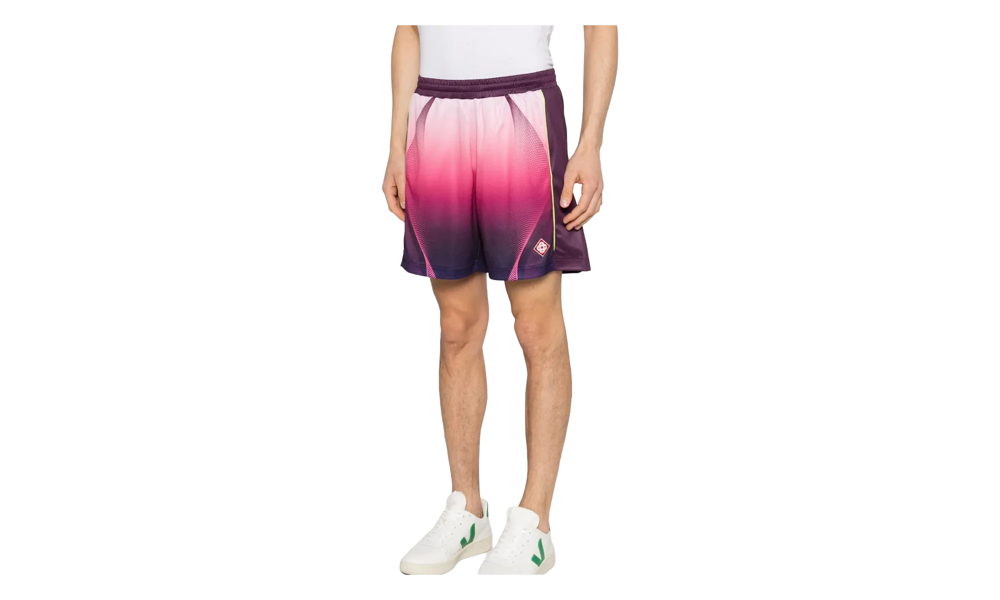 Gradient Football Shorts "Aubergine" MSS26JTR25301