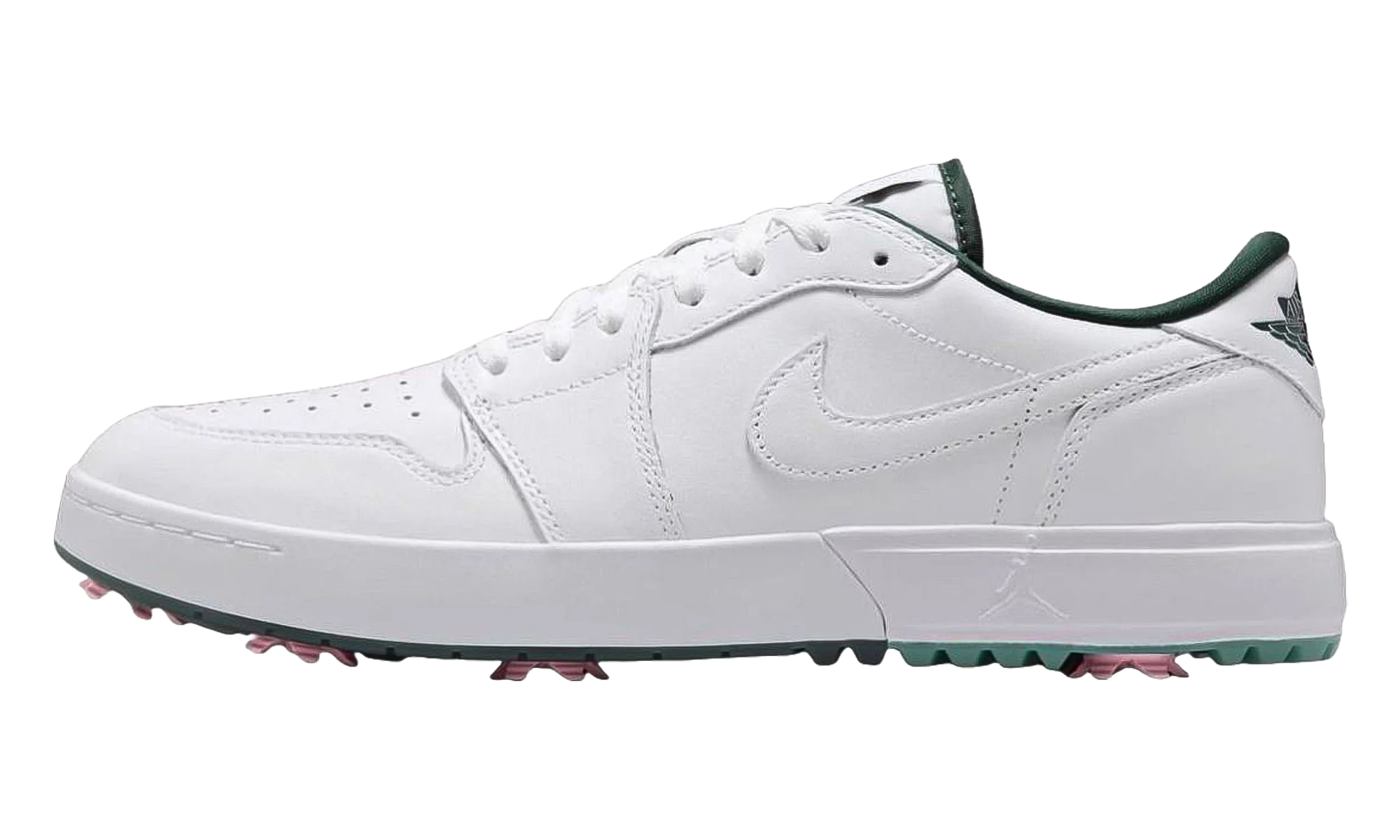 Air Jordan 1 Low Golf Spiked "White Fir Elemental Pink" IQ3417 100