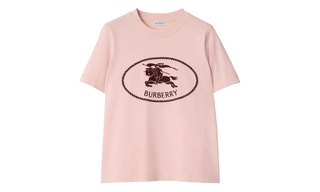 Knight Stamp Cotton T-Shirt WMNS "Bouquet" 8110925