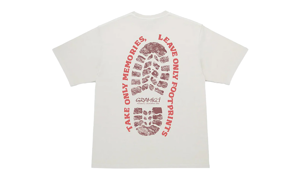 Footprints Pigment Dyed SS Tee "Natural" G6SU T119 NAT