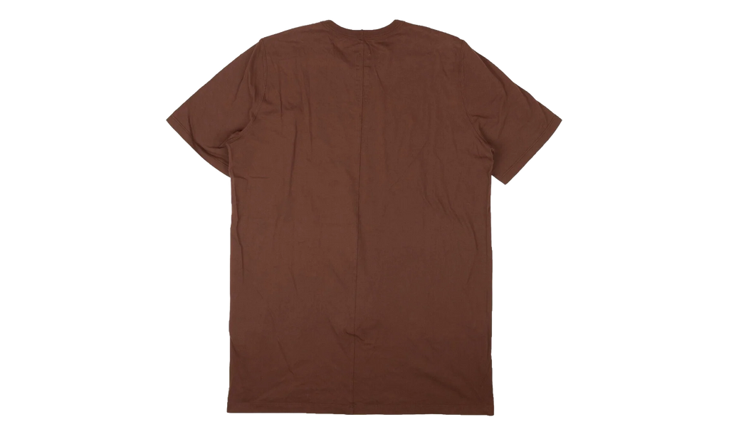 Throat Cotton Level Short Sleeve T-Shirt "Brown" TCLS001