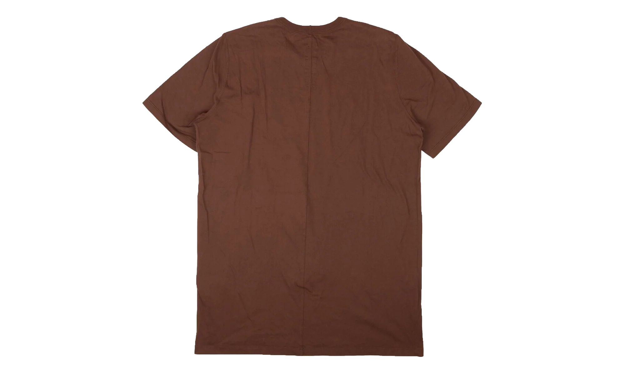 Throat Cotton Level Short Sleeve T-Shirt "Brown" TCLS001