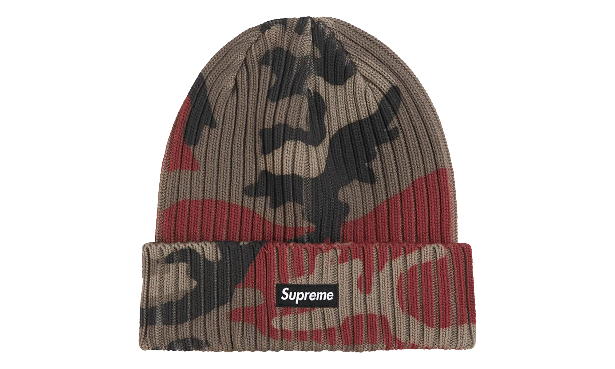 Overdyed Beanie "SS26 - Red Camo" SU27278