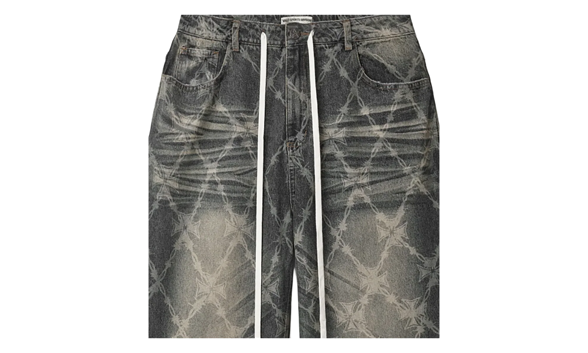 Ironwork Denim Pants "Black" VAL99