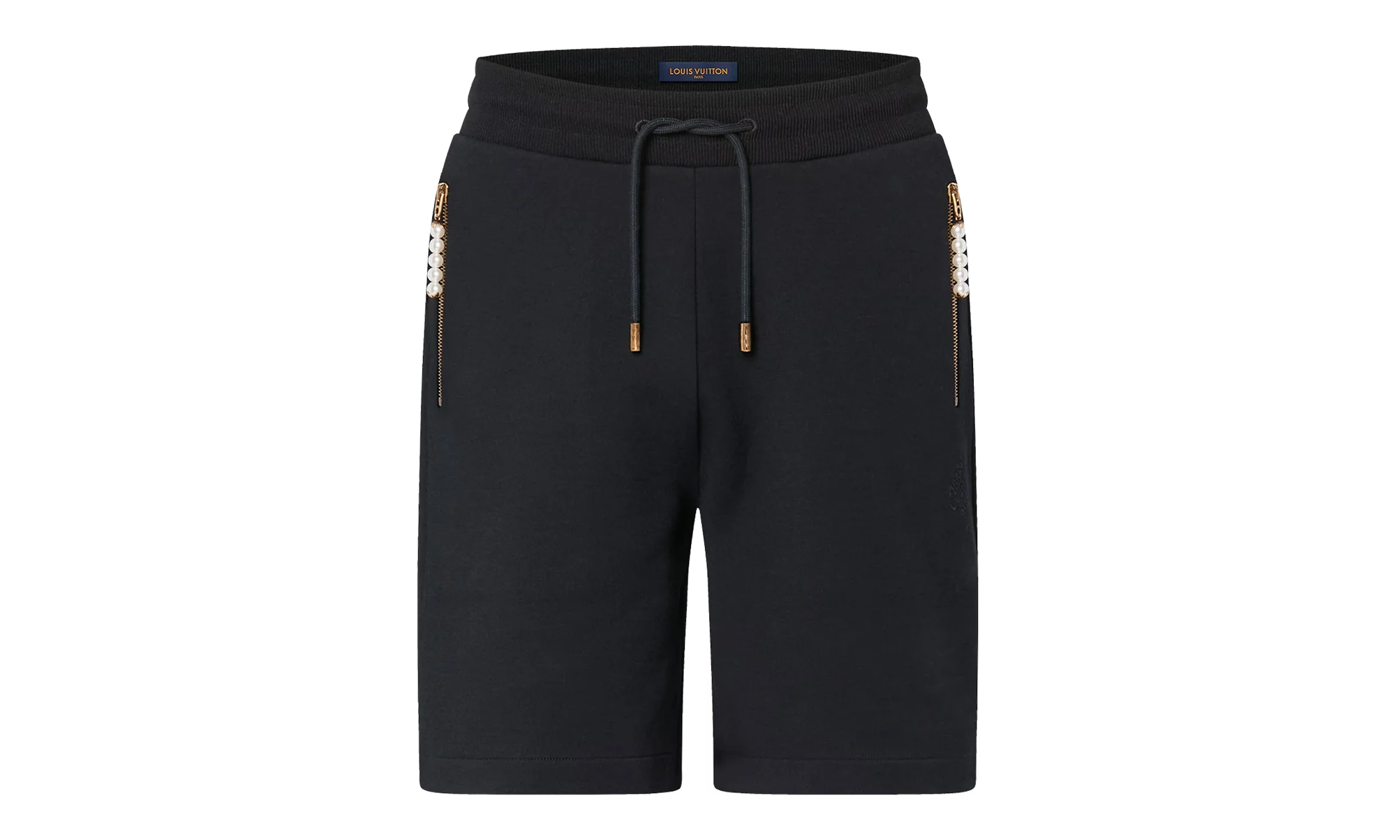 Icons Embroidered Sweatshorts "Black" 1AGJQY