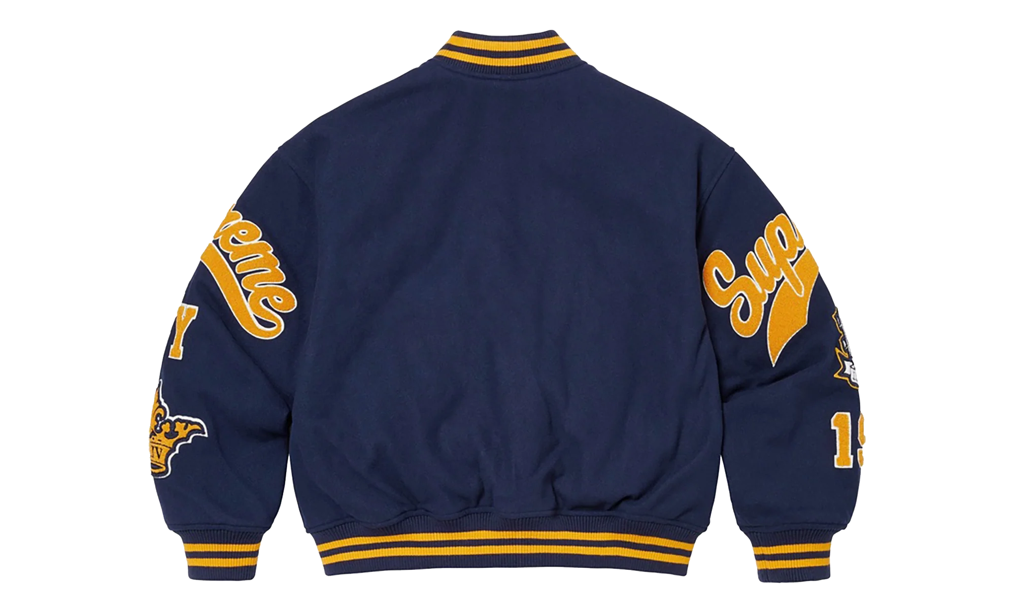 Veritas Varsity Jacket "FW24 - Navy" SU27222