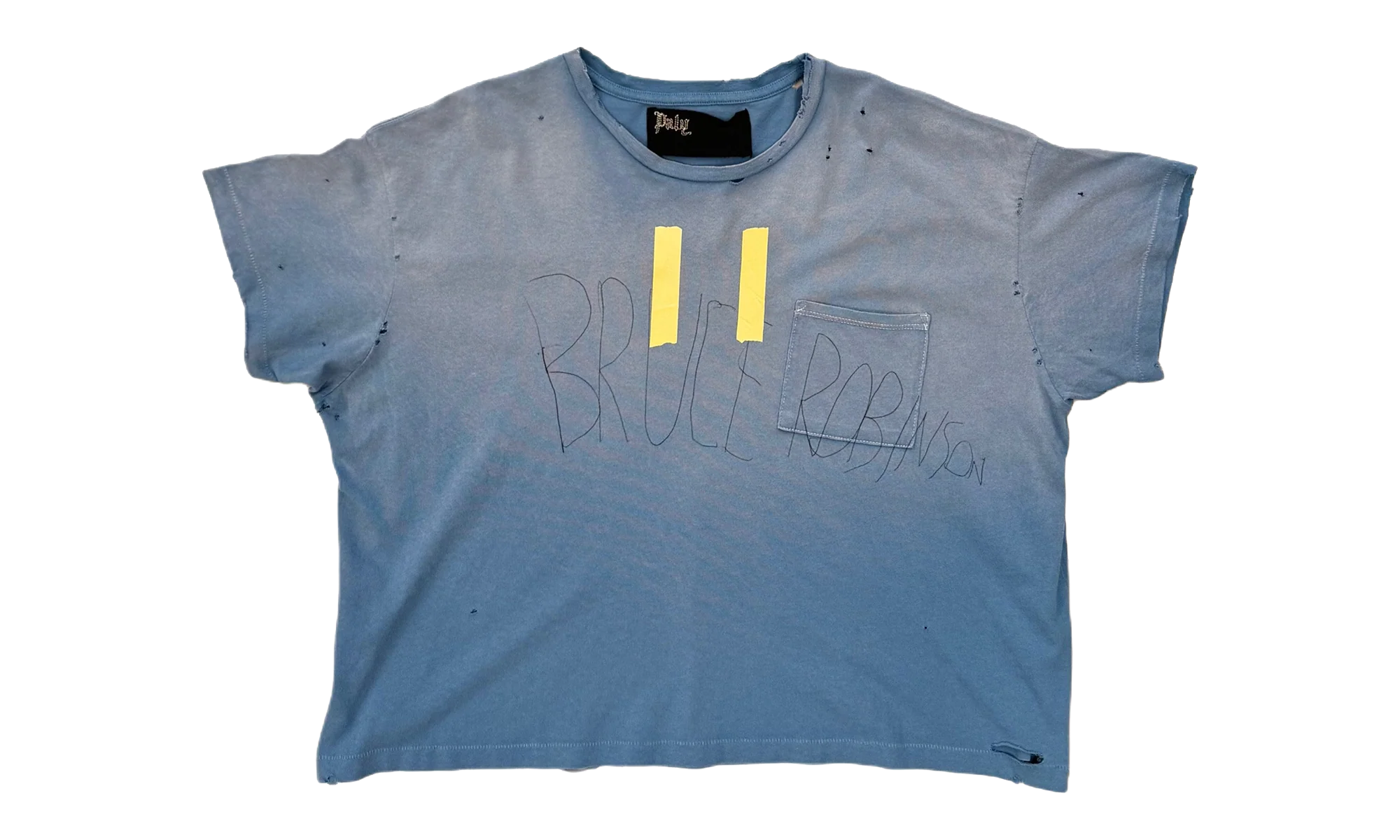 Bruce Pocket Tee "Light Blue" 2U003Q1010LBL