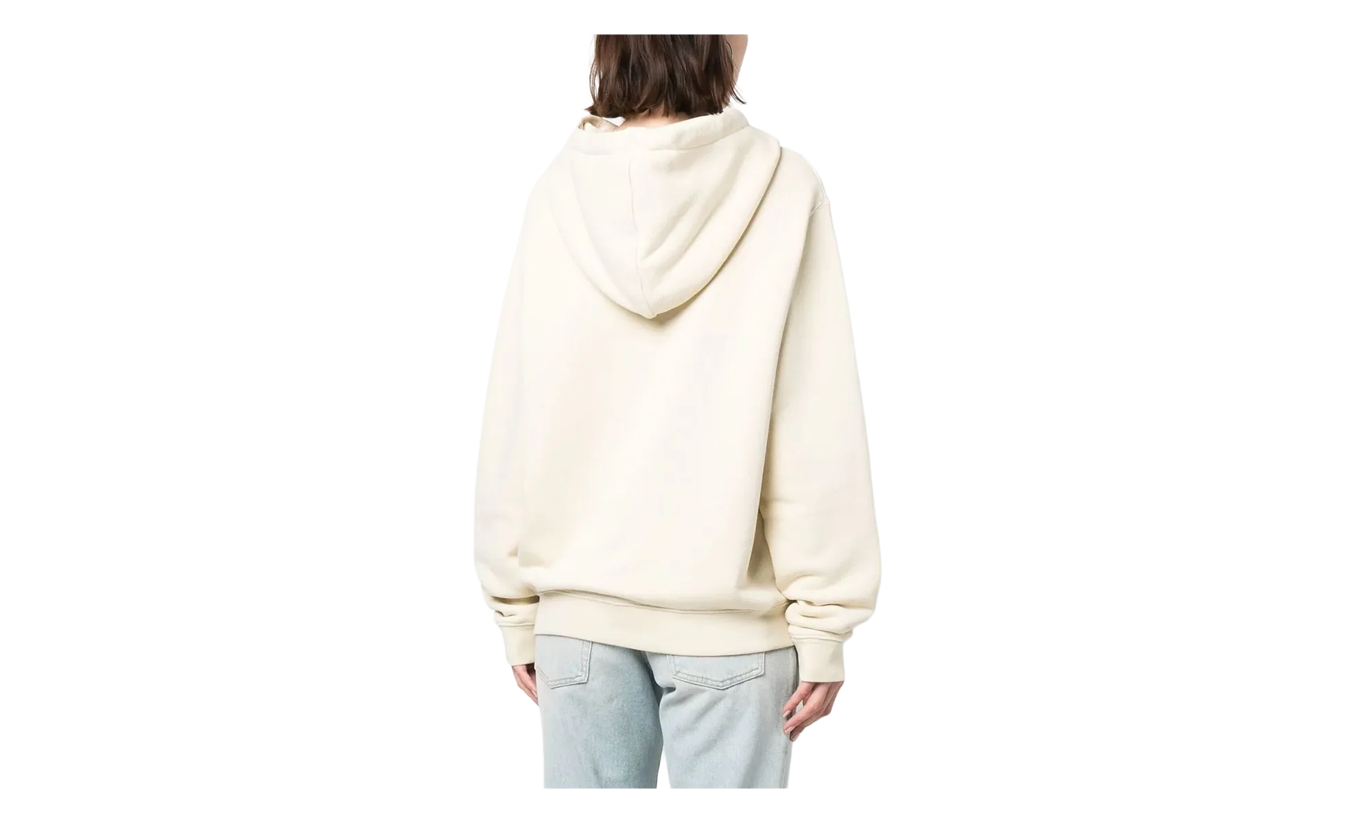 Big Logo Opposite Print Hoodie WMNS "Beige" OWBB035S23JER0066110