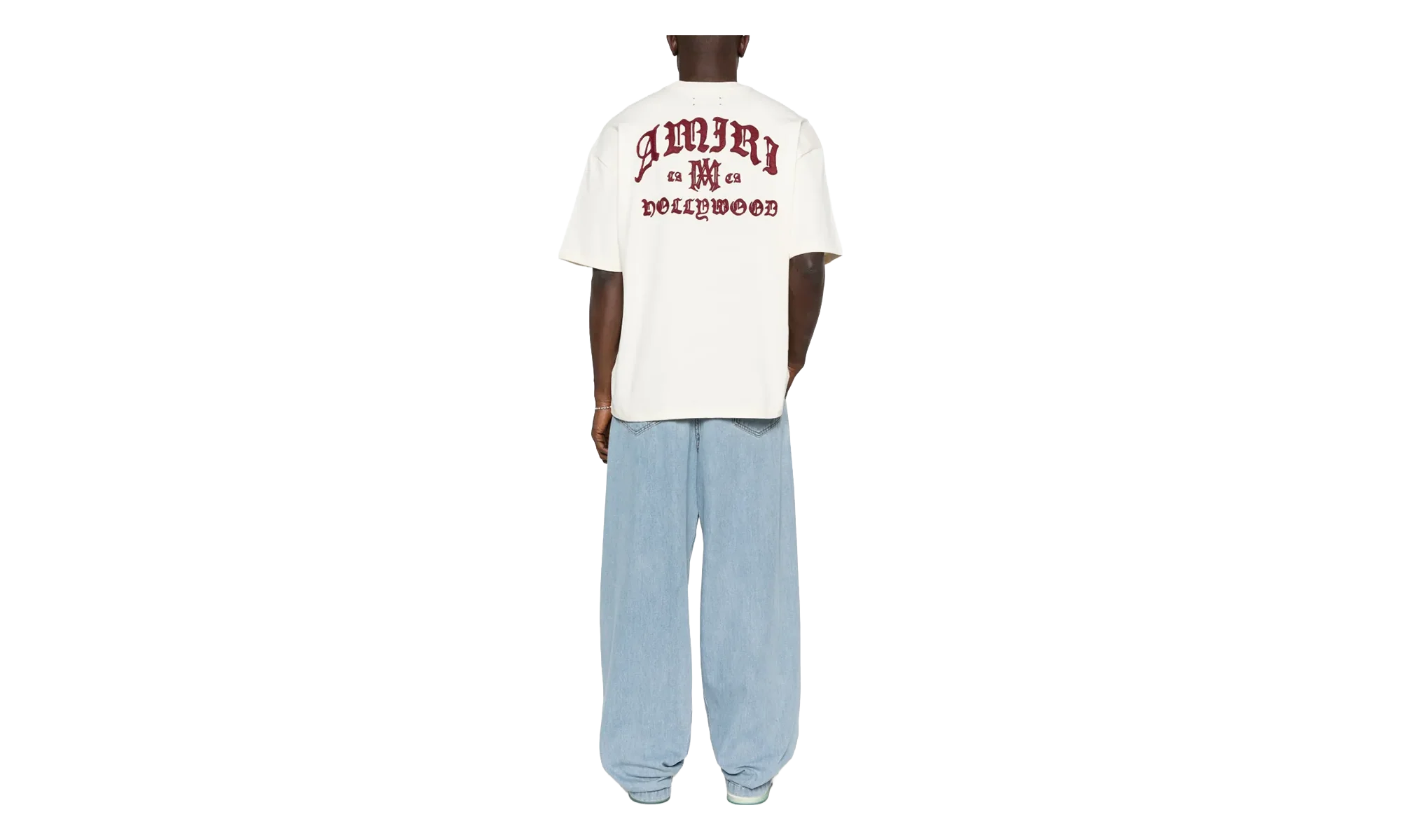 Hollywood Oversize Tee "Ivory" AMTOJR1056 127