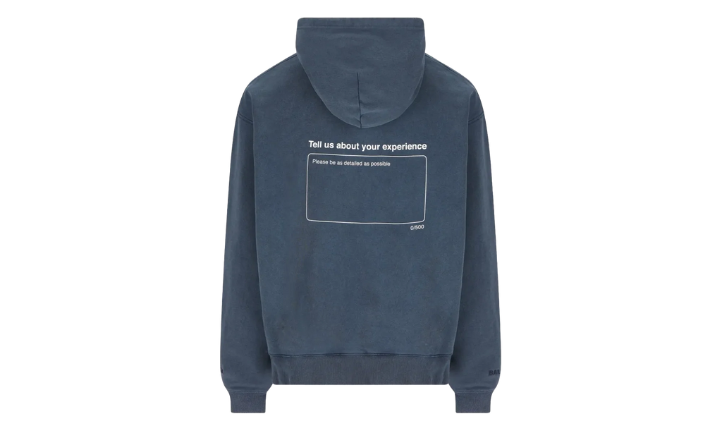 Oversized Drawstring Hoodie "Washed Navy" 858143 TTVL5 8806