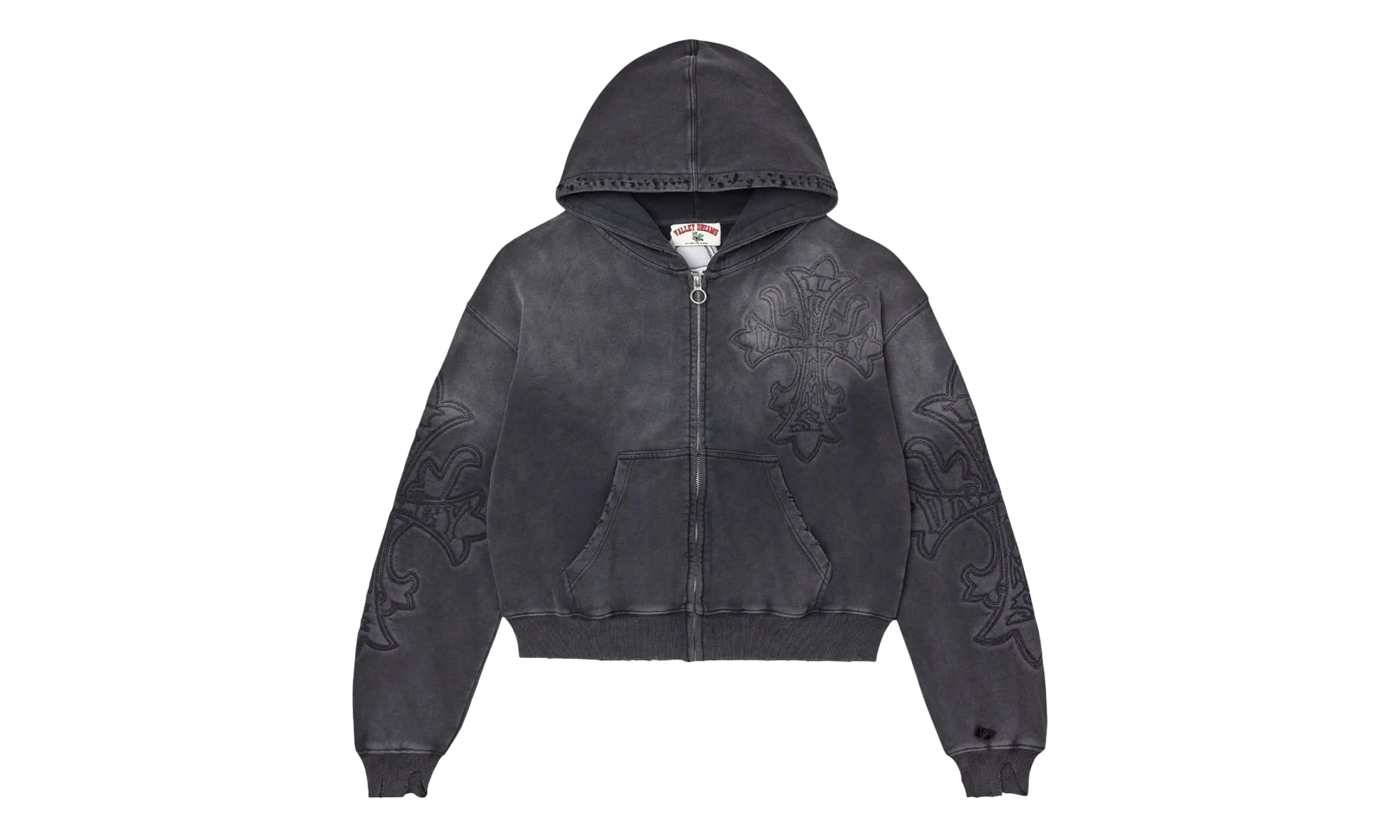 Carver Zip Up Hoodie "Black" VALE 12 007 VFCZUB BK