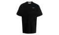 Arrows Logo Print T-Shirt "Black" OMAA038C99JER0081001