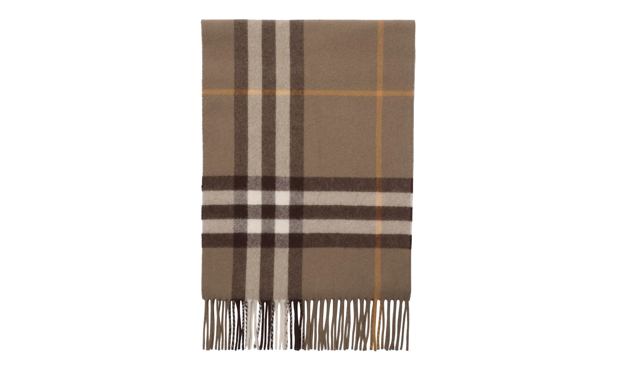 MU Giant CHK Scarf "Vole Brown" 8112647