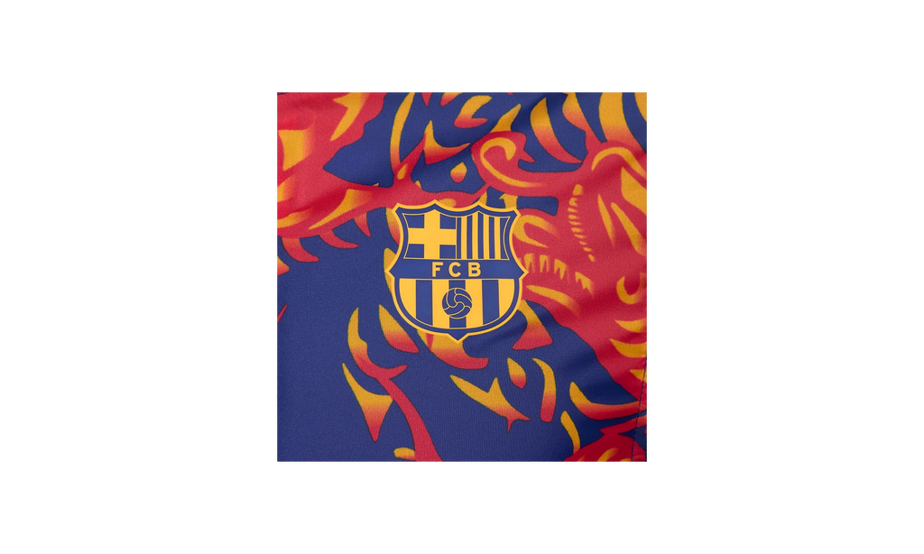 FC BARCELONA SOCCER WOVEN TRACKSUIT "Deep Royal Blue/Deep Royal Blue/University Gold/University Gold" FJ5565 455