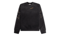 Star Studded Oversized Crewneck "Black" SAT003