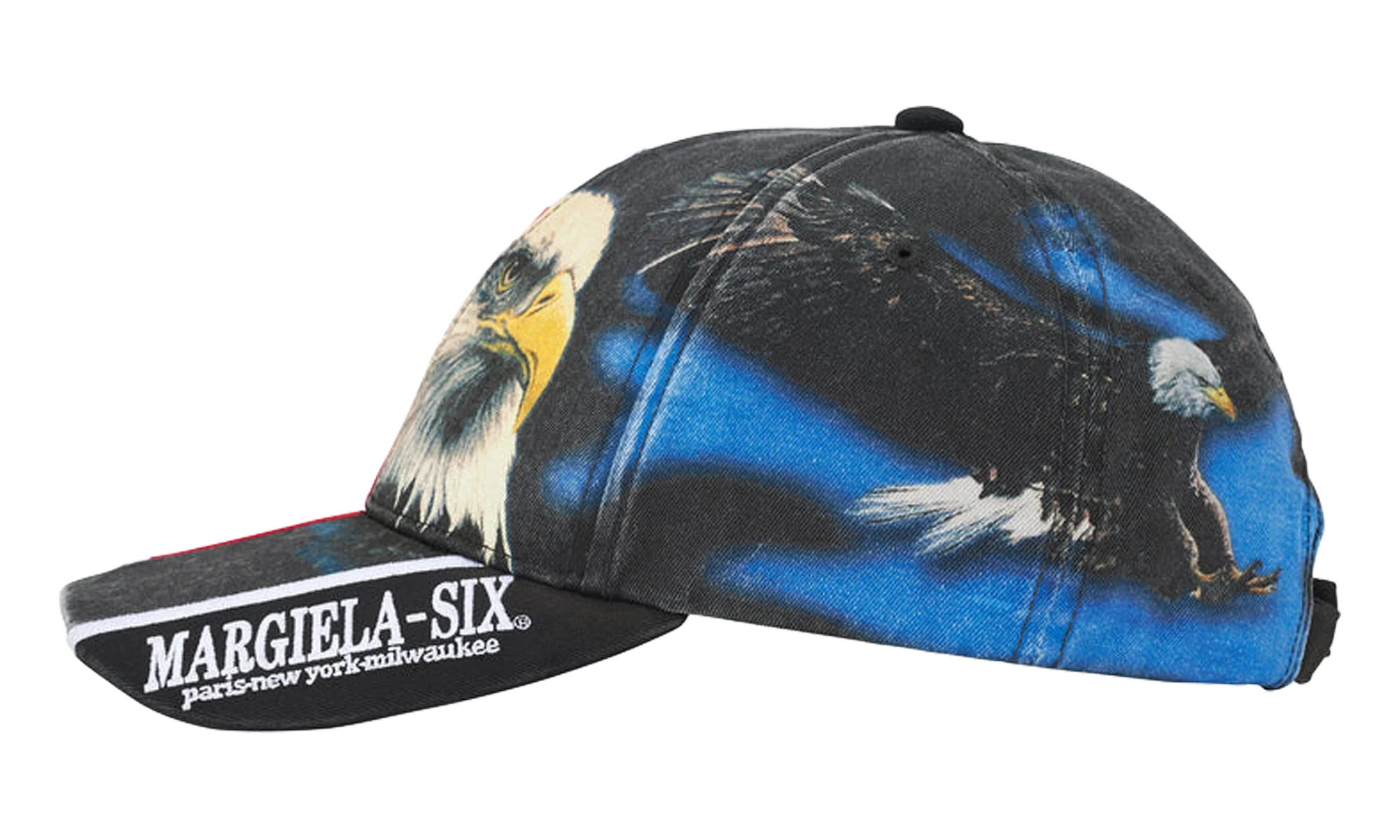 MM6 Maison Margiela Split 6-Panel "SS26 - Black" SU27186