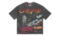 South Beach Drive Miami Superrun T-Shirt "Grey Wash" GS187
