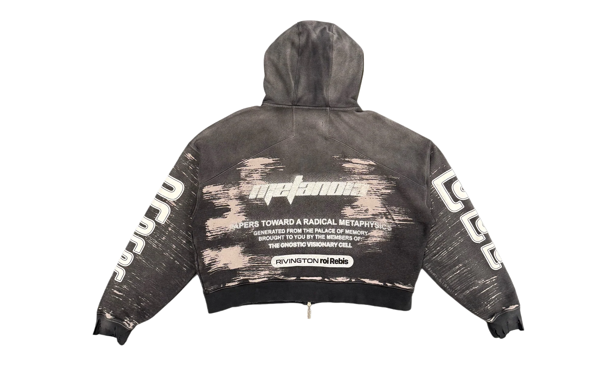RADICAL ALMA CVA ZIP HOODIE "Black" RIV04