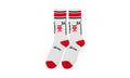 Sinner Socks "White / Red" SM HR1 0000 107