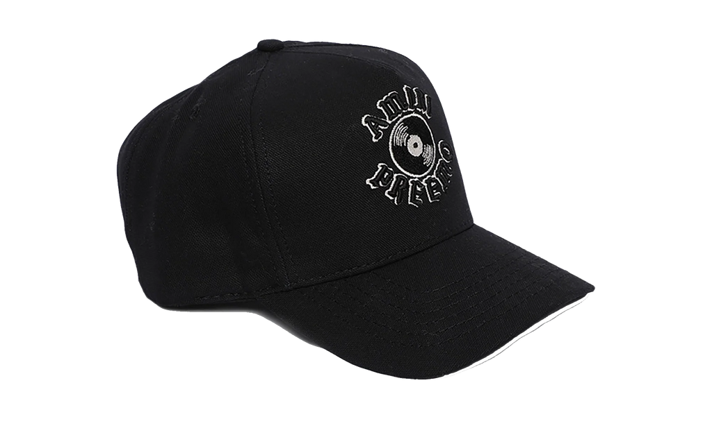 DJ Premier Record Canvas Hat "Black" AW23MAH026 001 BLAC
