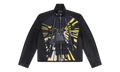 Leather Racing Jacket "Black / Yellow" LRJ001