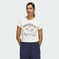 Women's adidas Archive Graphic Slim Volleyball Tee