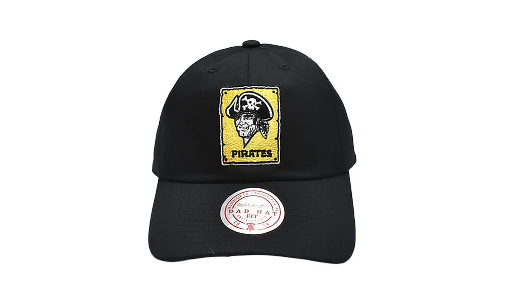MLB Cooperstown Evergreen Strapback Cap "Pittsburgh Pirates - Black" HLUX6857 PPIYYPPPBLCK