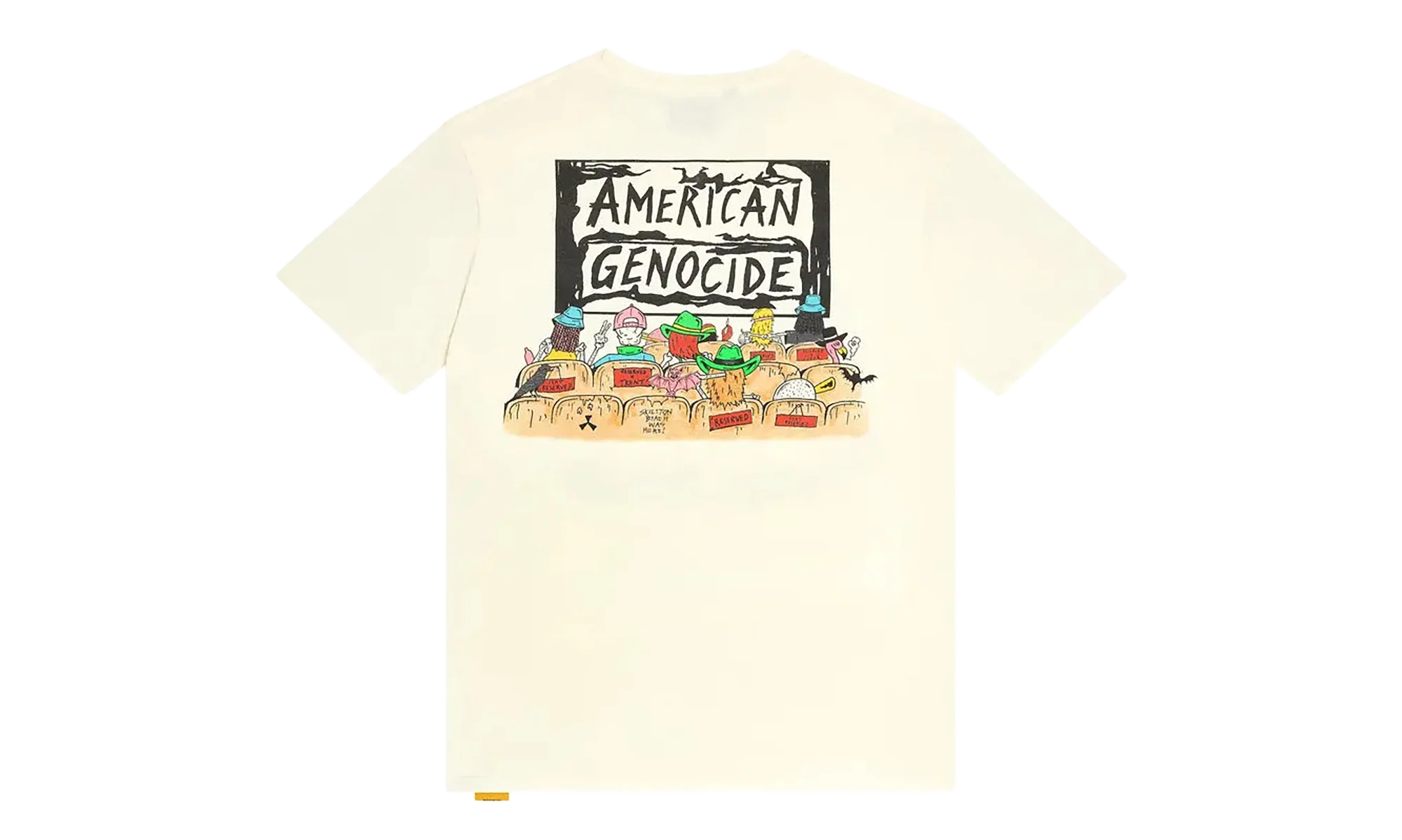 Skeleton Beach Theatre Tee "Light Archival White" GD055