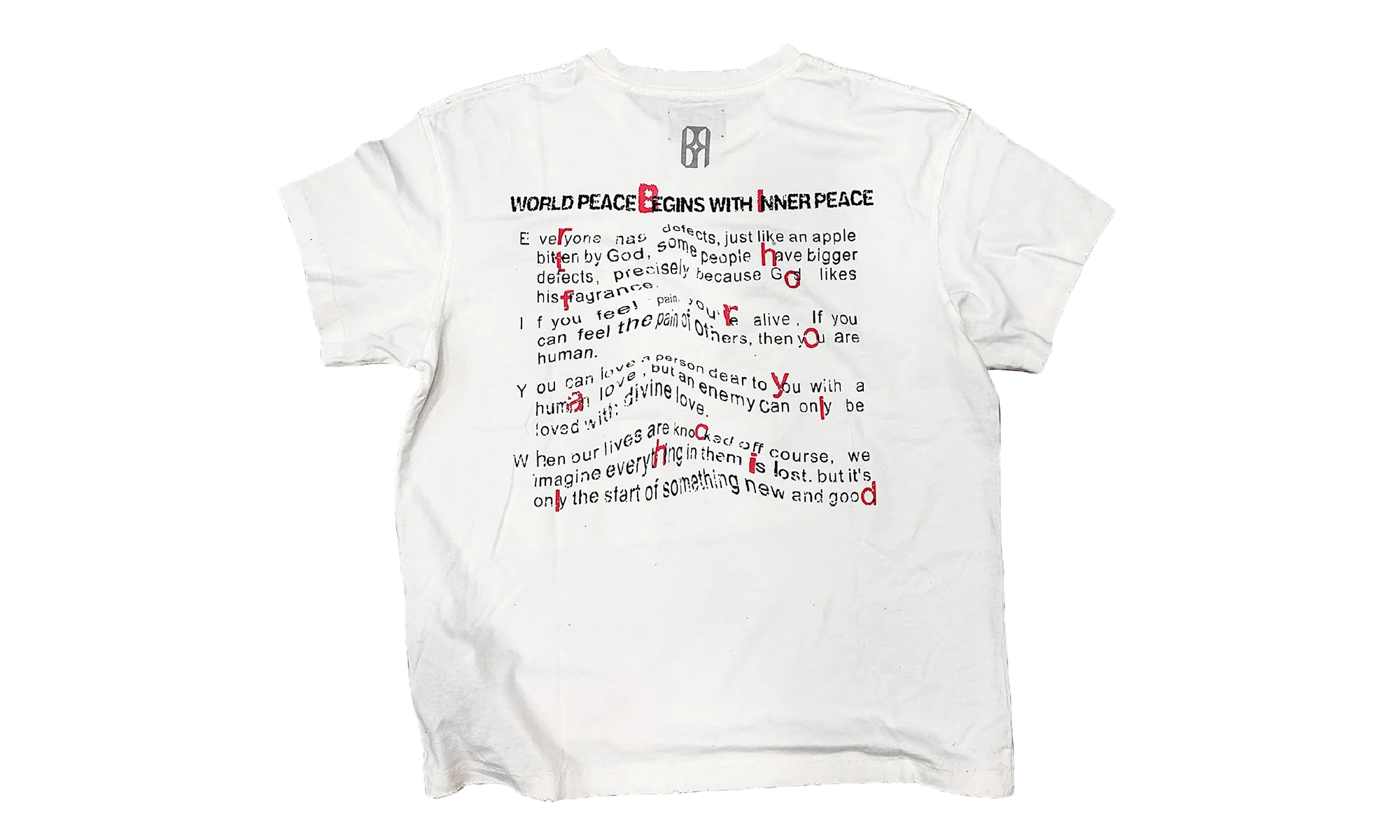 Block Rockin' Beats Vintage Tee "White" BC24FWTE11 WHITE
