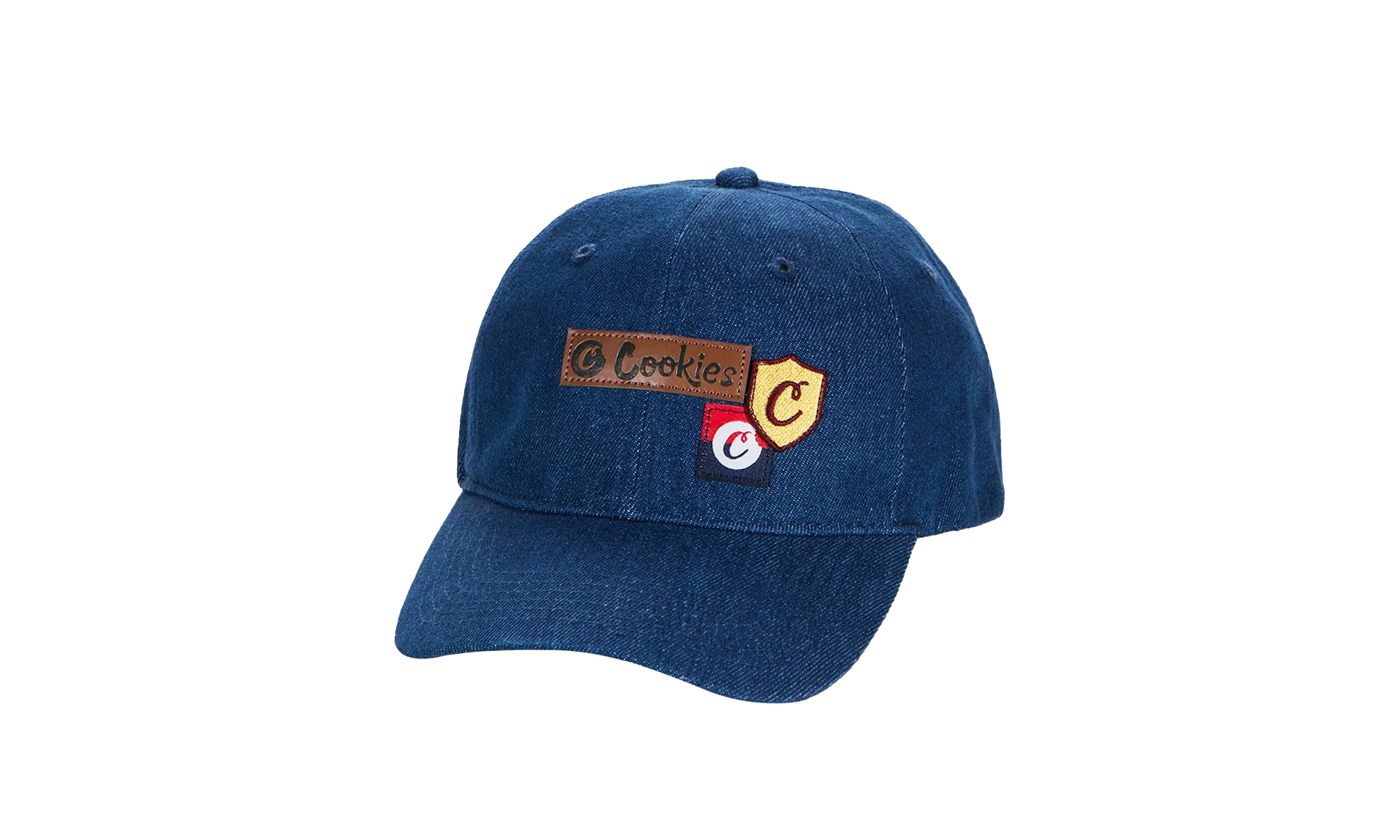 Backcountry Denim Patchwork Dad Hat "Blue" 1546X4314 BLD